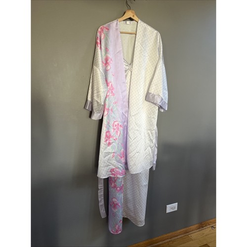 Yolande peignoir set nightgown - peignoir, set~nightgown